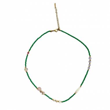 Γυναικείο Ατσάλινο Κολιέ Με Χάντρες – Women’s Steel Necklace