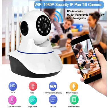 IP Έξυπνη Κάμερα – 360 Μοίρες Πανοραμική Εικόνα – Mobile Phone Network Camera