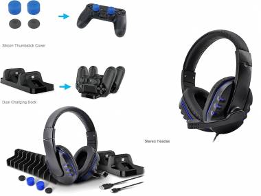 Ενσύρματα Ακουστικά Game Pack Dobe 5 Σε 1