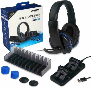 Ενσύρματα Ακουστικά Game Pack Dobe 5 Σε 1