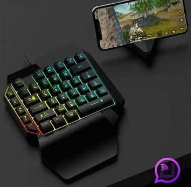 Πληκτρολόγιο Gaming RGB Ενός Χεριού JX-K8