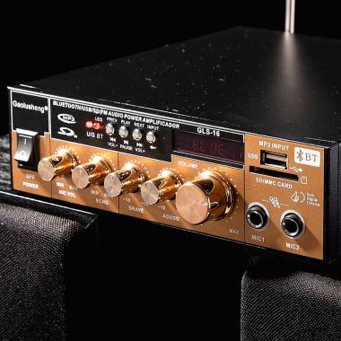 Ράδιο ενισχυτής με Bluetooth GLS-16 - Stereo Audio Power Amplifier