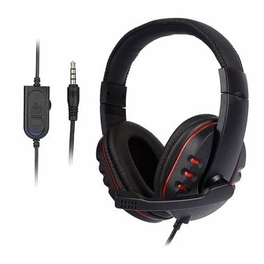 Ενσύρματα Ρυθμιζόμενα Ακουστικά Gaming GM-002 aux 3.5mm Black/Red Mat