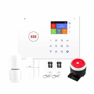 Ασύρματο Σύστημα Συναγερμού GSM+WIFI - DY-G66W με Οθόνη Αφής