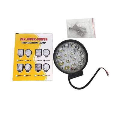 Προβολέας αυτοκινήτου στρογγυλό 42W - LED Car Super Power Irradiation Lamp