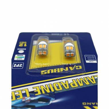 Rchang LED Φώτα αυτοκινήτου Canbus T10 Κίτρινο 12V