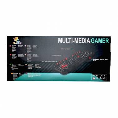 Yelandar Gaming Πληκτρολόγιο K-760 - Multi-media Gamer Keyboard