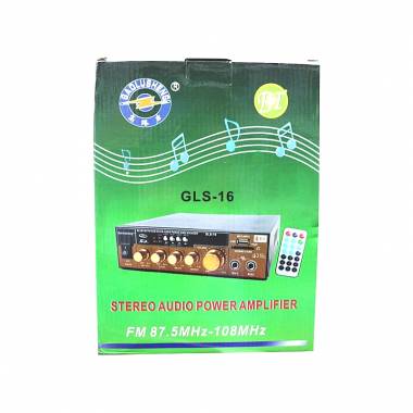 Ράδιο ενισχυτής με Bluetooth GLS-16 - Stereo Audio Power Amplifier