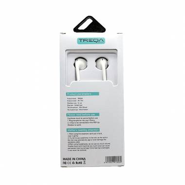 Treqa Ενσύρματα Ακουστικά IOS EP-753 - Earphones