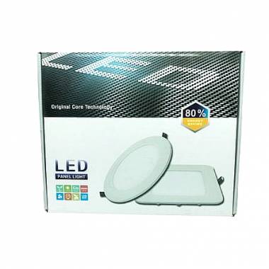 LED φωτιστικό οροφής λευκό φως 25W 220V - LED PANEL LIGHT SQUARE WHITE