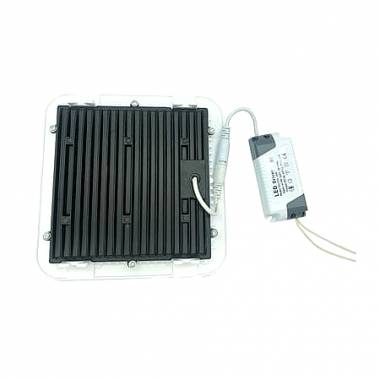 LED φωτιστικό οροφής 16W 220V - LED PANEL LIGHT SQUARE  WARM WHITE
