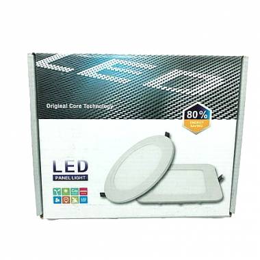 LED φωτιστικό οροφής 16W 220V - LED PANEL LIGHT SQUARE  WARM WHITE