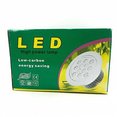 LED φωτιστικό οροφής 12*1W - LED HIGH POWER LAMP