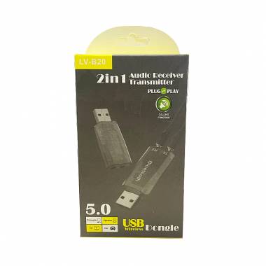 Bluetooth Αναμεταδότης Ήχου - Audio receiver transmitter 2in1 bluetooth
