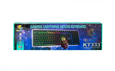 Σετ Gaming Πληκτρολόγιο & Ποντίκι RGB KT333