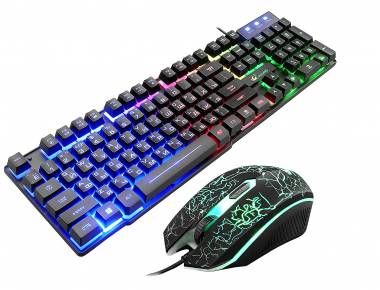 Σετ Gaming Πληκτρολόγιο & Ποντίκι RGB KT333