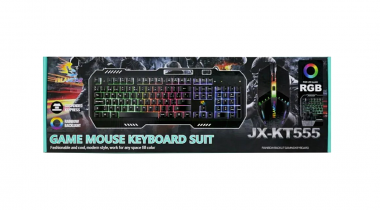 Σετ Gaming Πληκτρολόγιο & Ποντίκι RGB KT555