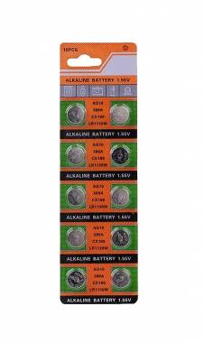 Μπαταρίες Λιθίου 10τμχ AG10-LR1130W-CX189-389A
