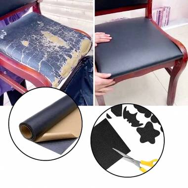 Αυτοκόλλητο μπάλωμα δερματίνης - Leather repair patch self adhesive