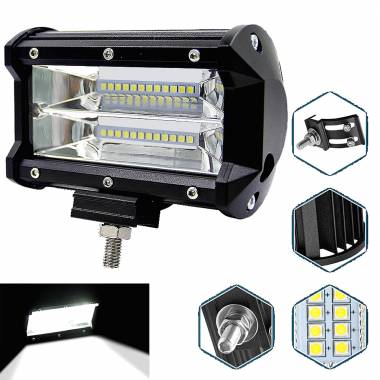 Led Αδιάβροχος Προβολέας Μπάρα 72W 10 ~ 48V 1τμχ