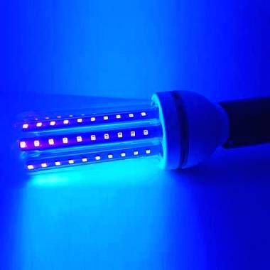Led Λάμπα E14 AC85-265V 7w με ΜΠΛΕ Φωτισμό StarWin