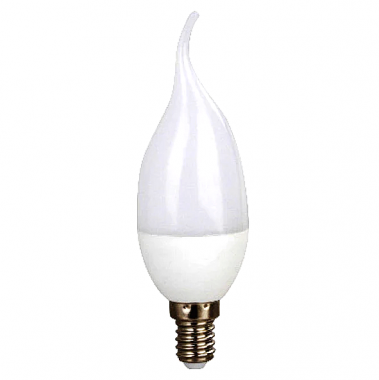Led Λάμπα E14 Κερί με Μύτη AC-100/265V 3000k 5w