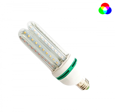 Led Λάμπα E27 AC85-265V 6000k 16w StarWin με 8 Διαφορετικά Χρώματα