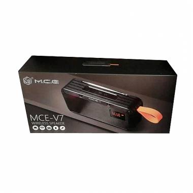 Φορητό Ηχείο Bluetooth 8W με Ραδιόφωνο MCE-V7 Διάρκεια έως 5 ώρες Μαύρο