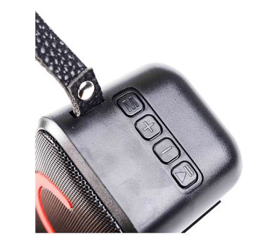 Φορητό Ηχείο Bluetooth Mp3 5W με Διάρκεια Μπαταρίας έως 6 ώρες Μαύρο MCE-118