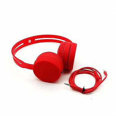 Ενσύρματα On Ear Ακουστικά MF600AP (Άσπρα & Κόκκινα)