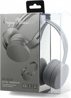 Ενσύρματα On Ear Ακουστικά MF600AP (Άσπρα & Κόκκινα)
