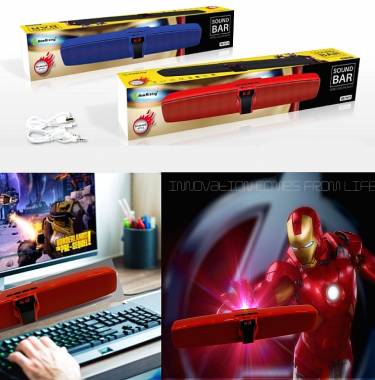 Φορητό Ηχείο Μπάρα Bluetooth Usb Αux Ραδιόφωνο New Rixing NR-7017 10w
