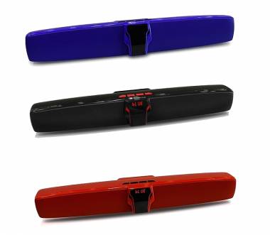 Φορητό Ηχείο Μπάρα Bluetooth Usb Αux Ραδιόφωνο New Rixing NR-7017 10w