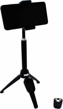 Τρίποδο Κινητού με Bluetooth Μαύρο Selfie Stick Q-LH8