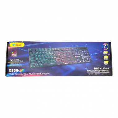 Ενσύρματο Gaming Πληκτρολόγιο RGB με διακόπτες Q30K-RGB