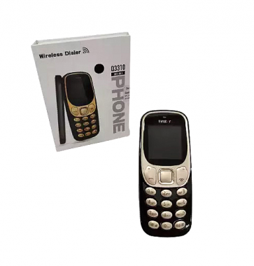 Μίνι Κινητό Τηλέφωνο με 2 Κάρτες SIM WIRELESS DIALER Q3310