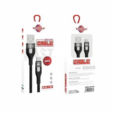 Wisdomup Καλώδια δεδομένων Type-C SJX-13T 5A