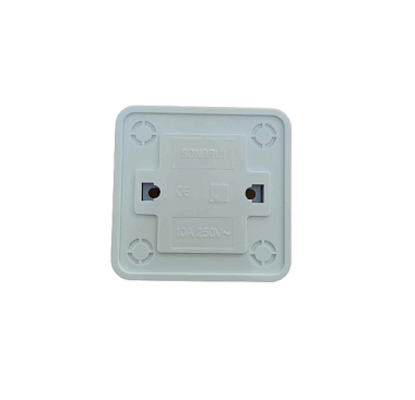 SONGRUI Διακόπτης Διπλός με Φωτάκι - ELECTRICAL WALL SWITCH