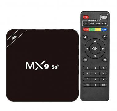 TV BOX 4K ULTRA HD Android 11.1 Smart 5G-MX9 128GB