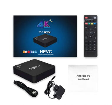 TV BOX 4K ULTRA HD Android 11.1 Smart 5G-MX9 128GB