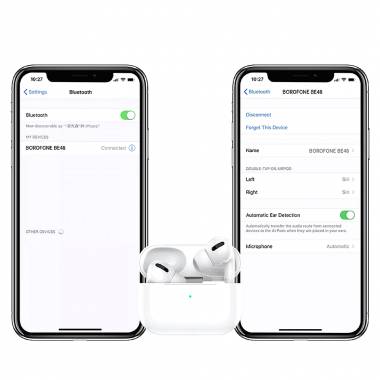Ασύρματα Ακουστικά Bluetooth V5.0 TWS I3 PRO Λευκά