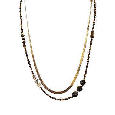 Γυναικείο Ατσάλινο Κολιέ Με Χάντρες – Women’s Steel Necklace