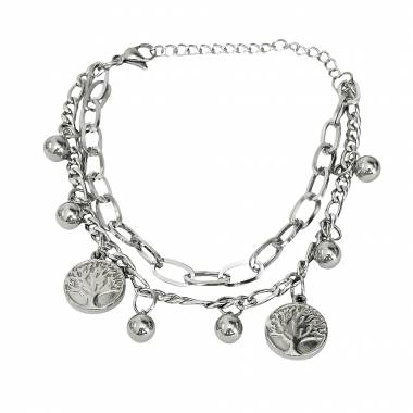 Ανδρικό Ατσάλινο Βραχιόλι 17εκ. - Men's Steel Bracelet
