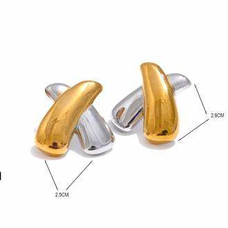 Γυναικεία Ατσάλινα Σκουλαρίκια  - Women's -Shaped Steel Earrings