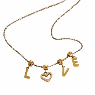 Γυναικείο Βραχιόλι Απο Ανοξείδωτο Ατσάλι Love - Women's Stainless Steel Bracelet Love