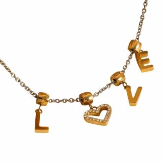 Γυναικείο Βραχιόλι Απο Ανοξείδωτο Ατσάλι Love - Women's Stainless Steel Bracelet Love