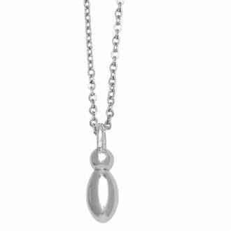 Γυναικείο Ατσάλινο Κολιέ Μονόγραμμα '' i '' - Women's Steel Necklace Monogram i