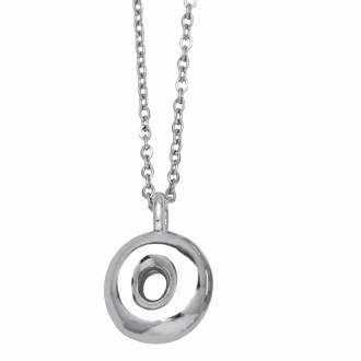 Γυναικείο Ατσάλινο Κολιέ Μονόγραμμα O- Women's Steel Necklace Monogram O
