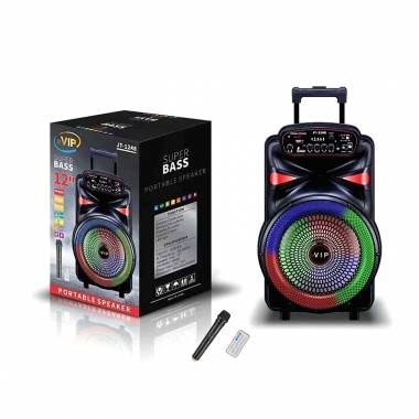 Φορητό ηχείο subwoofer με μικρόφωνο & τηλεχειριστήριο 30000W JT1248 12" - Portable wireless speaker