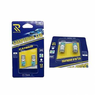 Rchang LED Φώτα αυτοκινήτου Canbus T10 Μπλε 12V - LED lamp